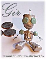 home-made Gir figurine - click for larger version